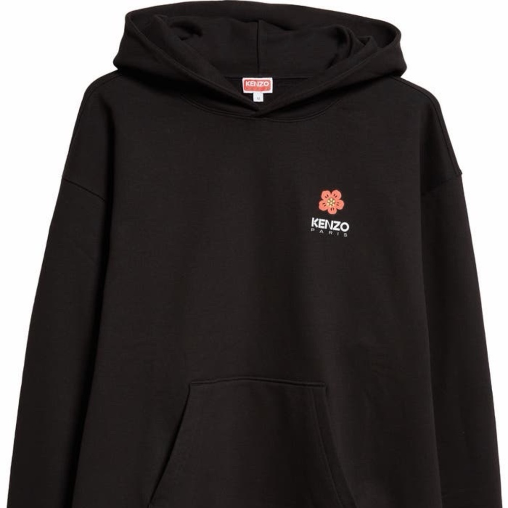 Kenzo Men’s ‘Boke Flower’ Hoodie Black Size XL Brand New With Tags